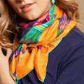 JAMES WOLFE® WRANGLER | Hand rolled 100% Silk Scarf