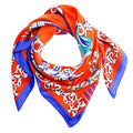 JAMES WOLFE® SUNDOWN IN MONACO | Hand rolled 100% Silk Scarf