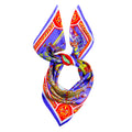 JAMES WOLFE ® TECHNICOLOR DAYDREAM | Hand rolled 100% Silk Scarf